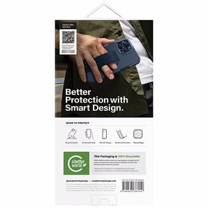 Uniq Heldro Mag Magclick Charging ümbris jaoks iPhone 15 Pro Max - must