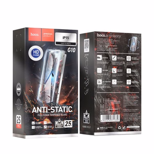 Karastatud klaas to iPhone 15 / 16 Hoco HD Anti-static 25 pcs G10