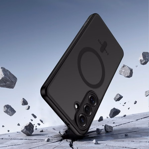 Tech-Protect BasicMag MagSafe Ümbris for Samsung Galaxy S26 - läbipaistev must