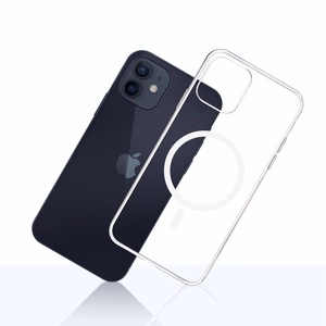 3mk Clear MagCase jaoks Apple iPhone 12/12 Pro - läbipaistev