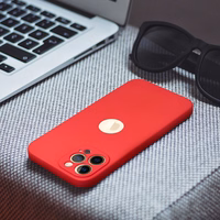 SOFT Ümbris jaoks IPHONE 13 Pro punane