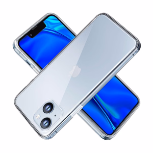 Чехол для iPhone 14 Plus силиконовая серия 3mk Clear Case - прозрачный