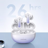 USAMS Kõrvaklapid Bluetooth 5.3 TWS X-don series ENC juhtmevabad must BHUENCXD01 (US-XD19)