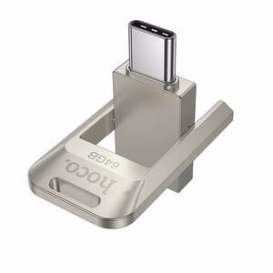 Pendrive 64GB USB 3.0 (USB C) Hoco UD17 nickel