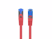 Lanberg võrgukaabel S/FTP Cat.6A 0.5m punane LSZH