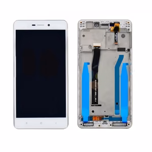 LCD ekraan ühilduv Xiaomi Redmi 3 / 3S valge raamiga HQ