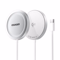 Juhtmevaba laadija Essager "ES-WC11" Qi2 hõbedane 15W