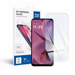 Karastatud klaas to Motorola G55 sinine Star