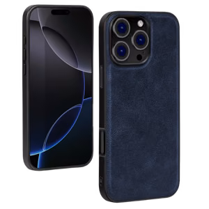 Чехол для телефона X-Level "Earl III Collection" для Apple iPhone 16 Pro Max синий