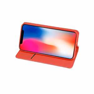 Чехол-книжка Smart Book MAGNET для Xiaomi Redmi 12 красный