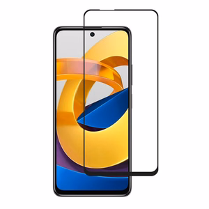 Crong 7D Nano Flexible Glass 9H kogu ekraani kattev hübriidne ekraanikaitse seadmele Xiaomi POCO M4 Pro 5G