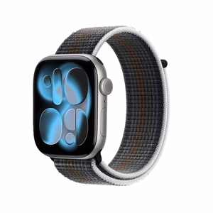 Crong Nylon Apple Watch spordirihm, 44/45/46/49 mm, Midnight Run
