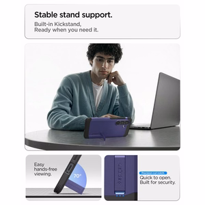 Spigen Tough Armor Mag MagSafe Чехол для Samsung Galaxy S26+ - фиолетовый