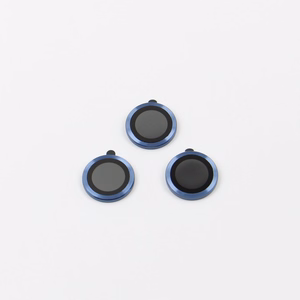 Komplekt of lens glasses for iPhone 17 Pro tumesinine