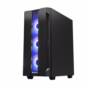 Корпус CHIEFTEC HUNTER MidiTower ATX MiniITX чёрный GS-01B-OP