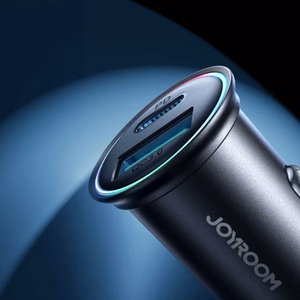 Joyroom JR-CCN04 60W USB-A USB-C мини зарядное устройство - чёрный