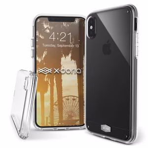 X-Doria ClearVue ümbris seadmele iPhone XS Max, läbipaistev