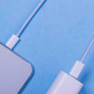 Maxlife MXUC-06 kaabel USB-C - USB-C 1,0 m 20W sinine nailon