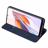 DUX DUCIS wallet ümbris SKIN PRO jaoks REDMI 12C sinine