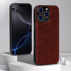 Чехол для телефона X-Level "Earl III Collection" для Apple iPhone 16 Pro красный