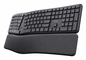 Trust Keyra ergonoomiline mitmeseadmeline juhtmevaba klaviatuur