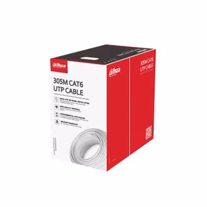 Kaabel DAHUA Cat6 UTP 305m valge