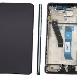 Xiaomi Redmi Note 15 4G LCD-ekraan puutetundliku ekraaniga ja raamiga, värv: Glacier Blue, originaal (teeninduskomplekt)