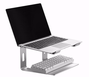 Gembird NBS-D1-01 laptop stand Aluminium, hõbedane 39.6 cm (15.6")
