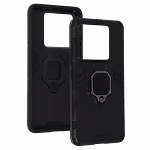 Ring Armor Ümbris jaoks Xiaomi 14T Pro Must