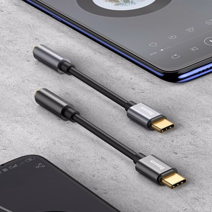 Baseus adapter L54 USB-C to jack 3,5 mm dark hall