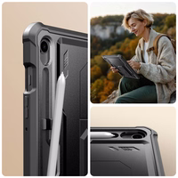 Tech-Protect Kevlar Pro ümbris Samsung Galaxy Tab S9 jaoks - must