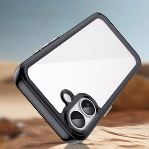 Outer Space iPhone 17 Ümbris - Must Läbipaistev