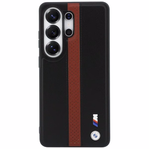 BMW Perforated Stripe Logo MagSafe Ümbris for Samsung Galaxy S26 Ultra - punane