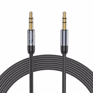 Tech-Protect UltraBoost kaabel 3.5mm mini jack / 3.5mm mini jack 1.5m - must