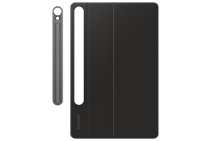 DX725UB klaviatuuriga kaanekott Samsung Galaxy Tab S9/S9 FE/S10 FE/S10 Lite jaoks, must