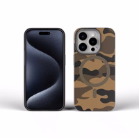 Ümbris jaoks iPhone 16 PRO MAX Forcell F-Protect Levels Dual Layer 4D technology compatible with Magsafe Military Drop-Test desert camo