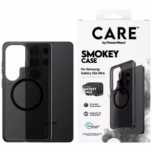 CARE by PanzerGlass Urban Explorer Smokey ümbris w. must Qi Samsung Galaxy S26 Ultra - must