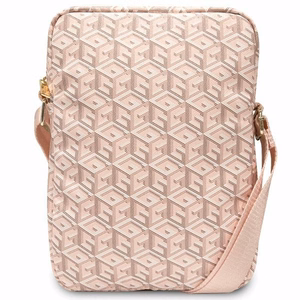 Guess сумка GUTB10HGCFSEP 10" розовый/pink GCube Stripe сумка для планшета