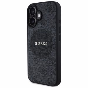 Guess 4G Circle Classic Logo MagSafe ümbris jaoks iPhone 16 - must