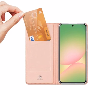 Ümbris Dux Ducis Nahk Pro Samsung A576 A57 5G roosa kuldne