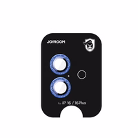 Joyroom JR-MSF0300 protective glass jaoks iPhone 16/16 Plus lenses - sinine