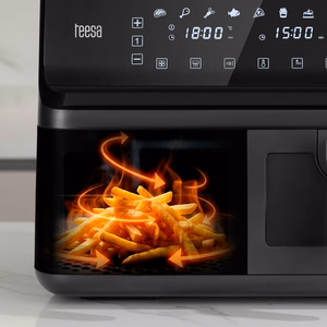 TEESA AIR FRYER DUAL POT XXL kuumaõhufritüür, 8 l, 2700 W