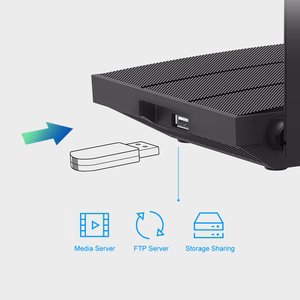 Must kahesageduslik TP-Link Archer C6U AC1200 gigabitine Wi-Fi ruuter