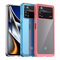 Outer Space Case for Xiaomi Poco X4 Pro 5G ümbris paindliku raamiga sinine