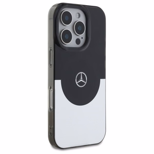 Mercedes Double Layer BiColor MagSafe ümbris jaoks iPhone 16 Pro - hõbedane