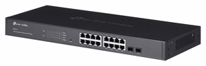 TP-Link Omada 16-pordiga gigabiti nutikas kommutaator 2 SFP pesaga