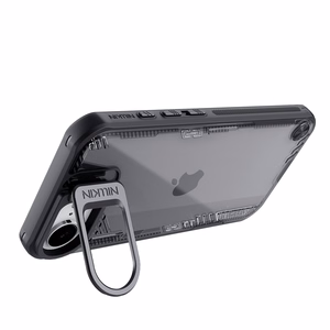 Nillkin Iceblade Prop Ümbris with Stand jaoks iPhone 16e - Must