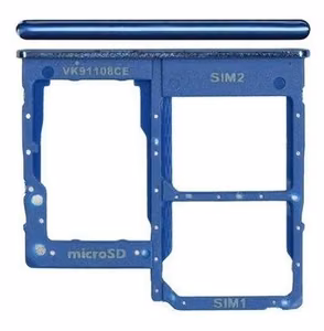SIM-kaardi hoidja Samsung A315 A31 2020 Prism Crush Blue originaal (service pack)