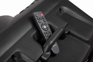 Aktiivkõlar 2 juhtmeta UHF-mikrofoniga, SD, Bluetooth, FM, USB, 60 W