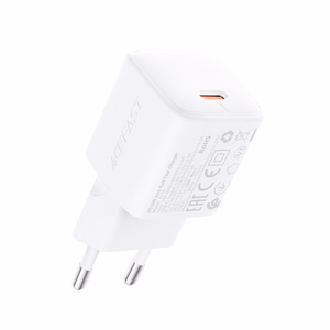 Laadija Acefast A118 30W GaN USB-C valge
